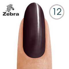 гель лак zebra №12