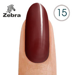 гель лак Zebra № 15 