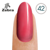 гель лак Zebra № 42 Ярко коралловый