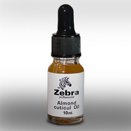 Миндальное масло для кутикул тм Zebra с пипеткой 