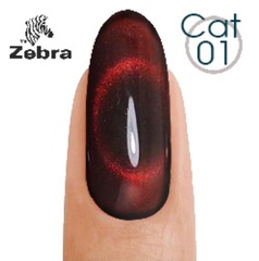гель лак Cat Eye 5D Zebra  8ml №1