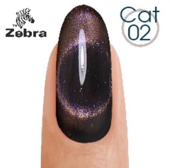 гель лак Cat Eye 5D Zebra  8ml №2