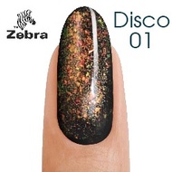 гель лак Disco Zebra  8ml №1