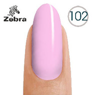 Гель лак Zebra 8ml № 102 насыщенно розовый