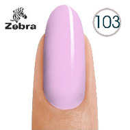 Гель лак Zebra 8ml № 103 Сиренево розовый 