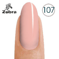 Гель лак Zebra 8ml № 107  Розово сиреневый камуфляж под френч