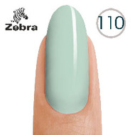 Гель лак Zebra 8ml №110 Мятно зеленая пастель