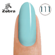 Гель лак Zebra 8ml №111 Мятно голубая пастель 