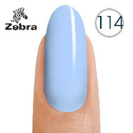 Гель лак Zebra 8ml № 114 Фиолетово голубой