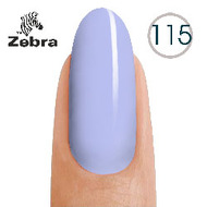 Гель лак Zebra 8ml № 115 Бледно сиреневый