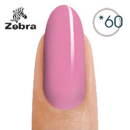 гель лак Zebra 60 насыщенный розовый 